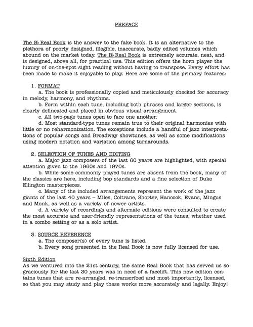The Real Book - Volume I - Sixth Edition