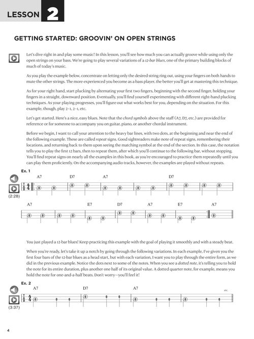 First 15 Lessons - Bass Guitar