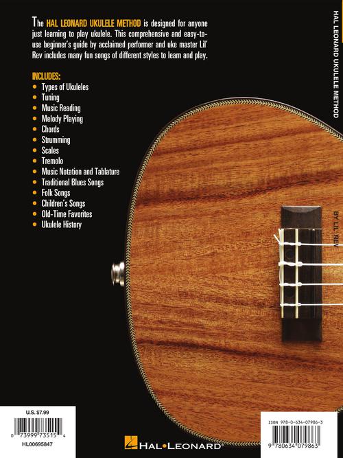 Hal Leonard Ukulele Method Book 1