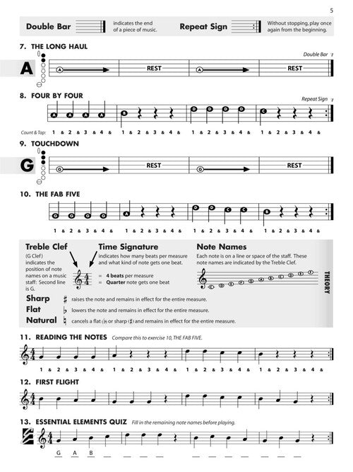 Essential Elements for Band  E Alto Saxophone Book 1