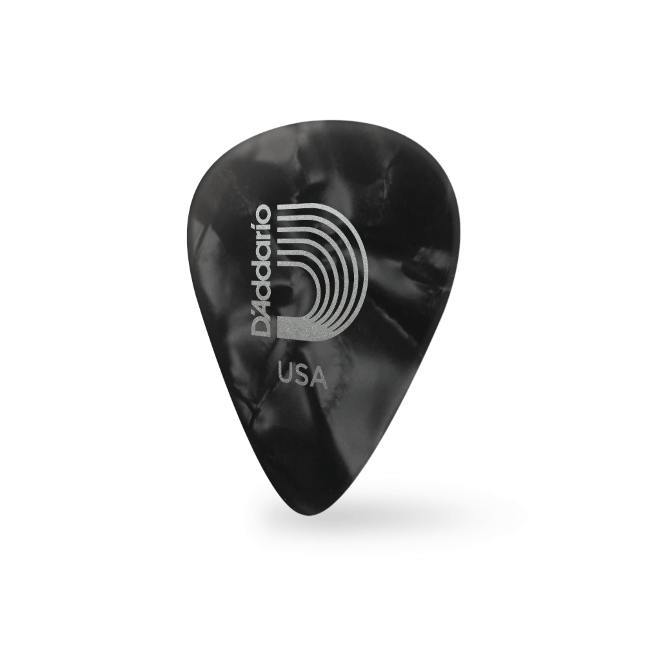 D'Addario 1CBKP2   .70 Classic Picks Black