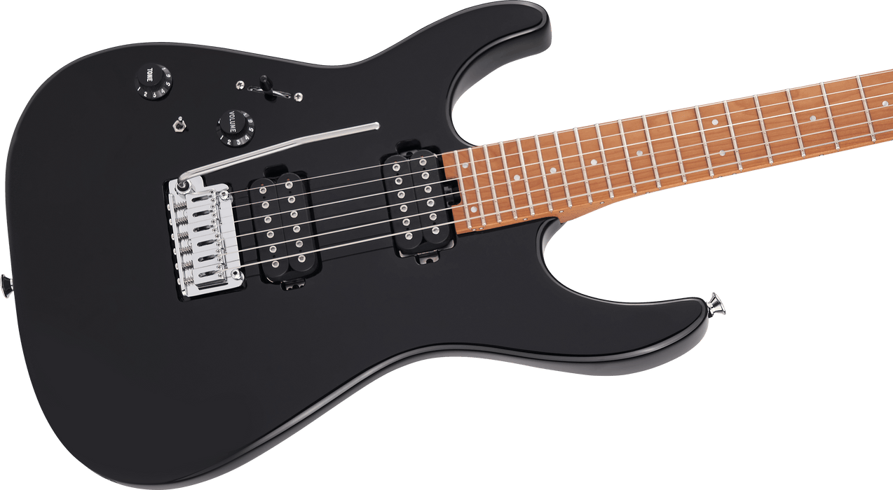 Charvel PM DK24 HH 2PT LH GLOSS BLK
