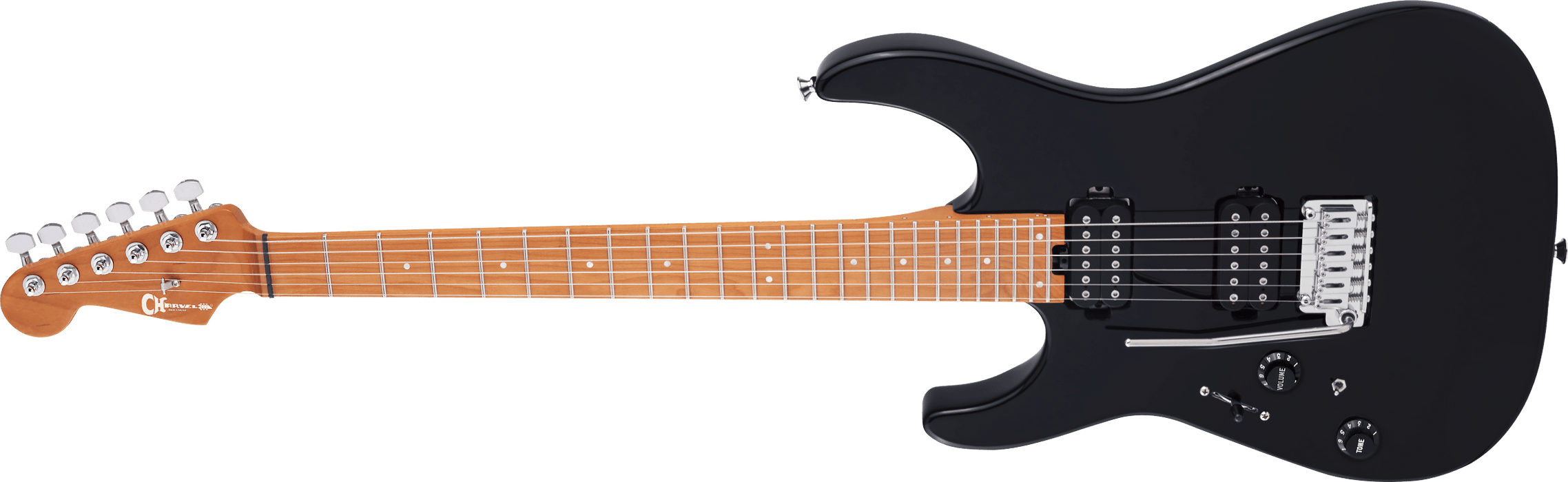 Charvel PM DK24 HH 2PT LH GLOSS BLK