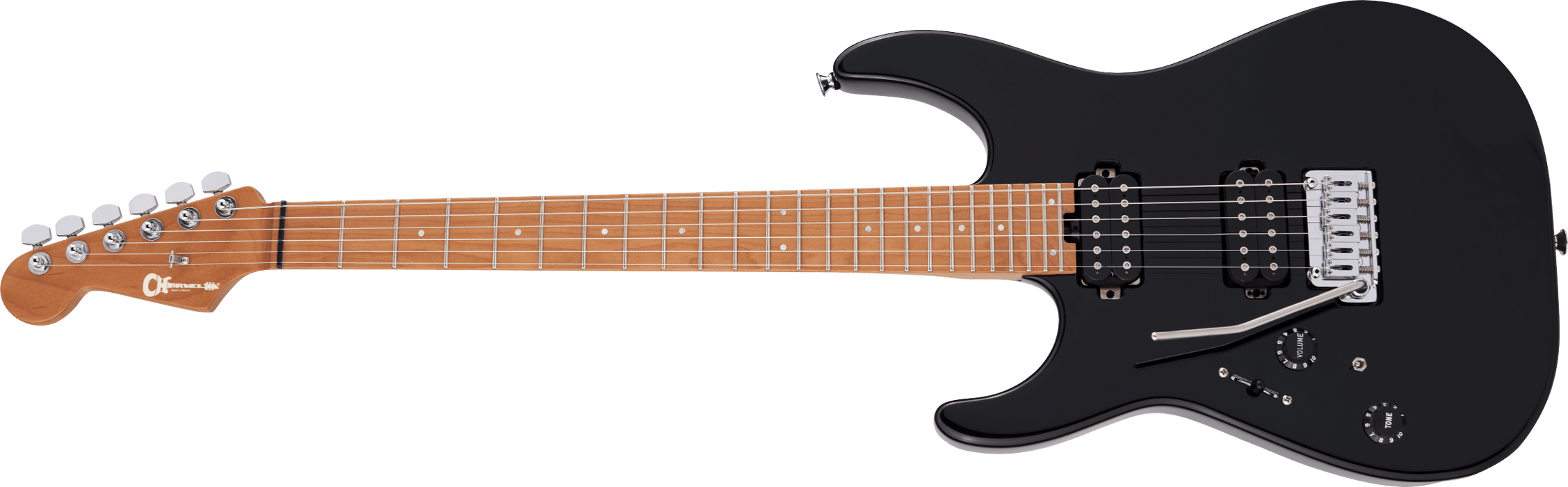 Charvel PM DK24 HH 2PT LH GLOSS BLK