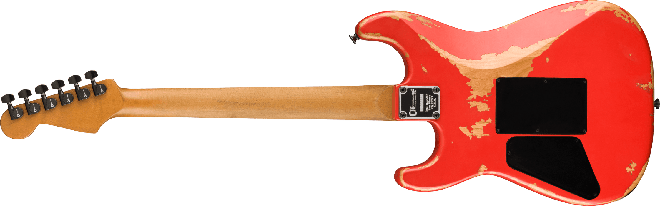 Charvel PM Relic Sam Dimas Style 1 HH Fr pf weathered Orange