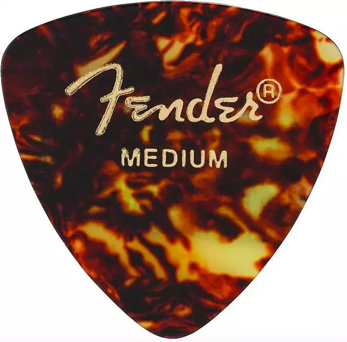 Fender 346 Shape Classic Celluloid Picks, Shell - Extra Heavy (72 Ct.)