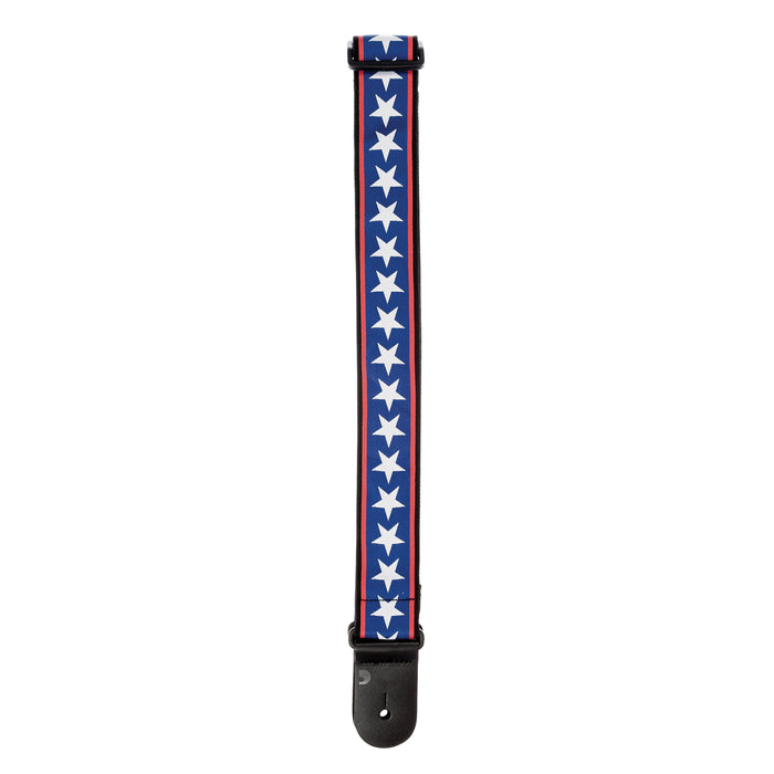 D'Addario Woven Guitar Strap, Stars & Stripes