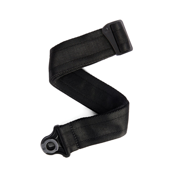 D'Addario Auto Lock Guitar Strap, Black