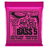 Ernie Ball Super Slinky 5- String - Bass Nickel Wound Strings