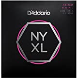 D'Addario NYXL45130 Nickel Wound Bass Guitar Strings, 5-String Regular Light, 45...