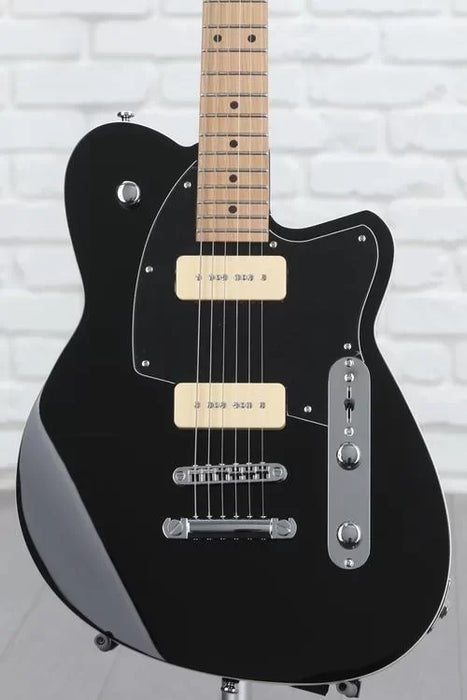 Reverend Charger 290 Electric Guitar - Midnight Black