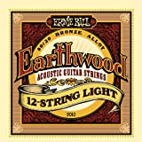 Ernie Ball Earthwood 12-String Light - Acoustic 80/20 Bronze