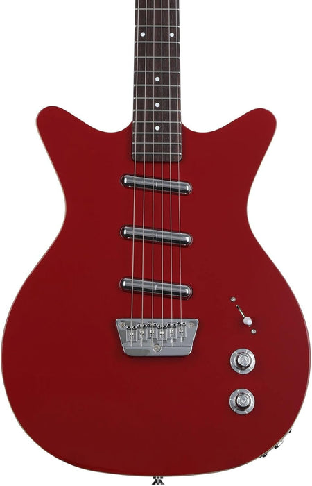 Danelectro '59 Triple Divine Electric Guitar - Red