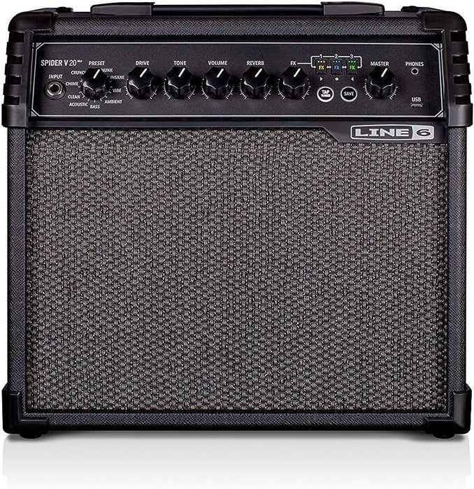 Line 6 Spider V 20 MkII 20-watt Combo Amp