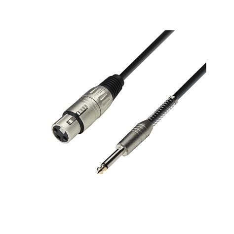 Adam Hall 3 Star Series XLR Mic Cables 6.3mm