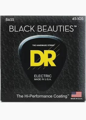 DR Black Beauties BKB-45 Bass Strings