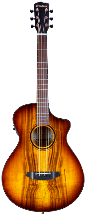 Breedlove Pursuit Exotic S Parlor Concertina Tiger's Eye CE MWMW