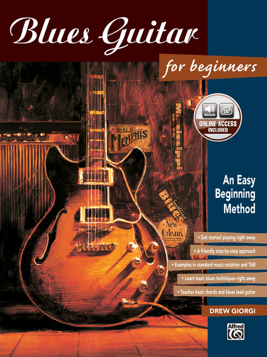 Blues Guitar For Beginners Alfred 14972
