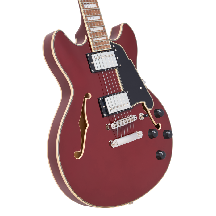 D'Angelico Premier SS Burnt Red