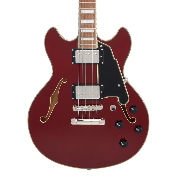 D'Angelico Premier SS Burnt Red