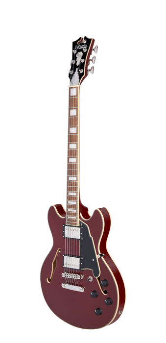 D'Angelico Premier SS Burnt Red