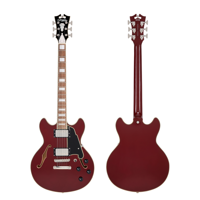 D'Angelico Premier SS Burnt Red