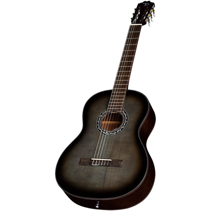 DEAN Dean EC BKB Espana Classical Acoustic Guitar, Solid Spruce Top, Black Burst