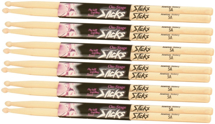 On Stage 5B AH Drumsticks