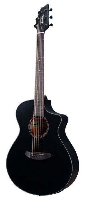 Breedlove Discovery S Concert Satin Black European African Mahogany