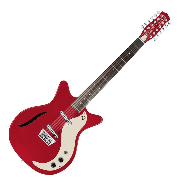 Daneletro Vintage 12 String Red Metallic