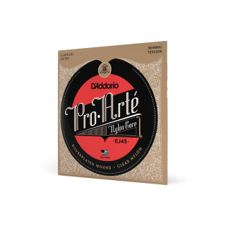 D'Addario EJ45 Pro-Arte Nylon Classical Guitar Strings, Normal Tension