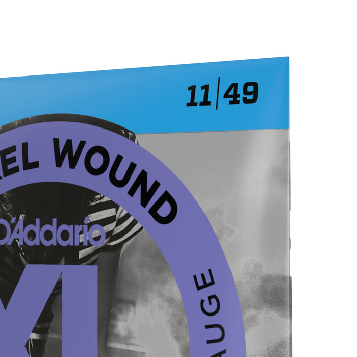 D'Addario EXL115 Nickel Wound Electric Guitar Strings, Medium/Blues-Jazz Rock, 1...