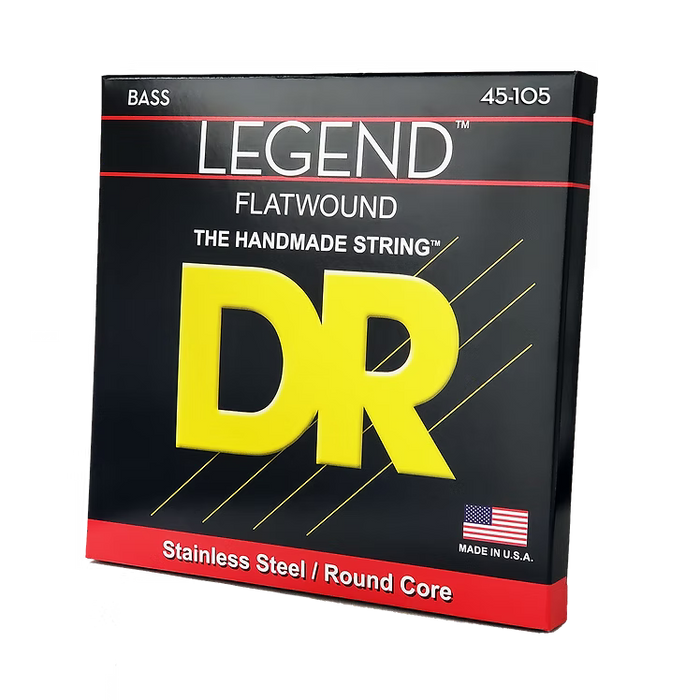 DR Legend Flatwound Bass Strings FL-45