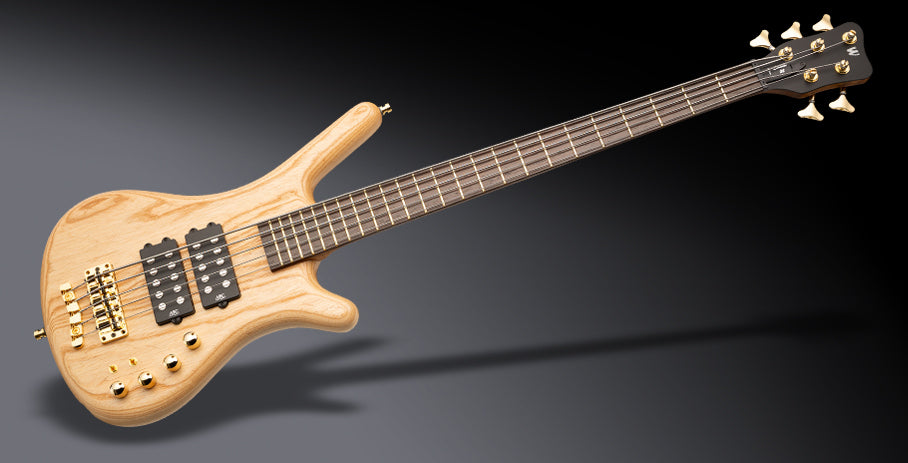 Warwick WGPS Corvette $$ 4 NS OF Pas/Act ASH Fretted w/ Bag