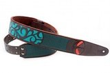 Right On! Mojo Nashville Teal guitar strap