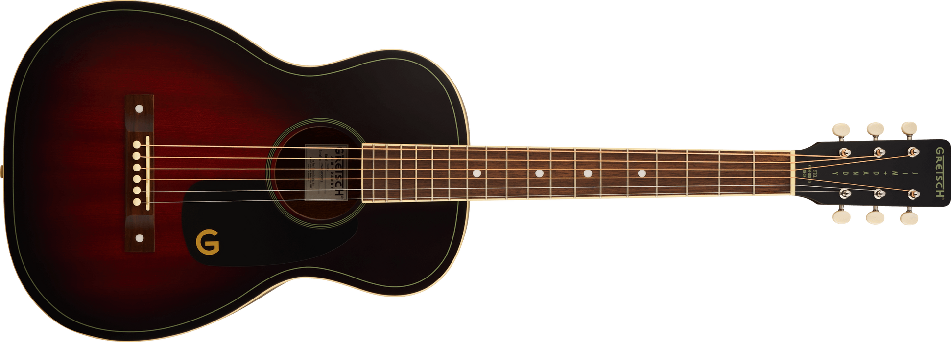 Gretsch Jim Dandy™ Parlor Deep Cherry Burst