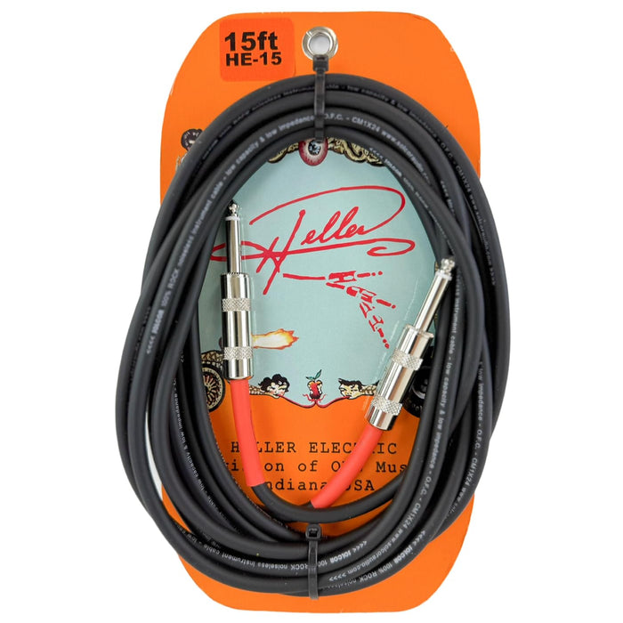 Heller Electric HE-15 Guitar Cables 15'
