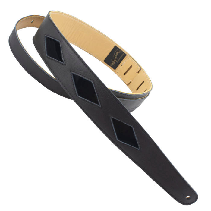 Heller Guitar Strap HP23D-BLK