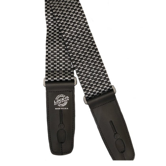 Lock-It Straps Silver Checkerboard