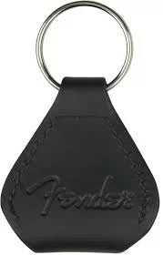 LPH Leather Pick Holder Keychain Black