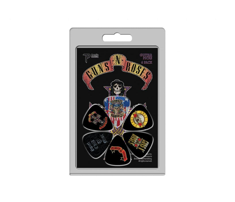 Perri's Guns N Roses Guitar Picks 6 PK