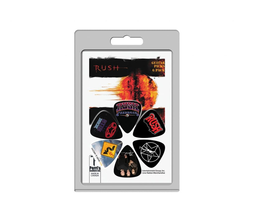 Perri's RUSH Guitar Picks 6 PK