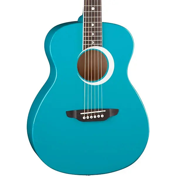 Luna Aurora Borealis Guitar Teal