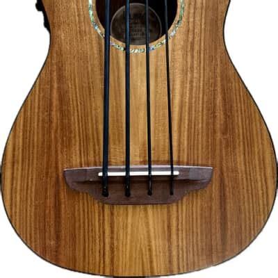 Luna UKE Bass KOA