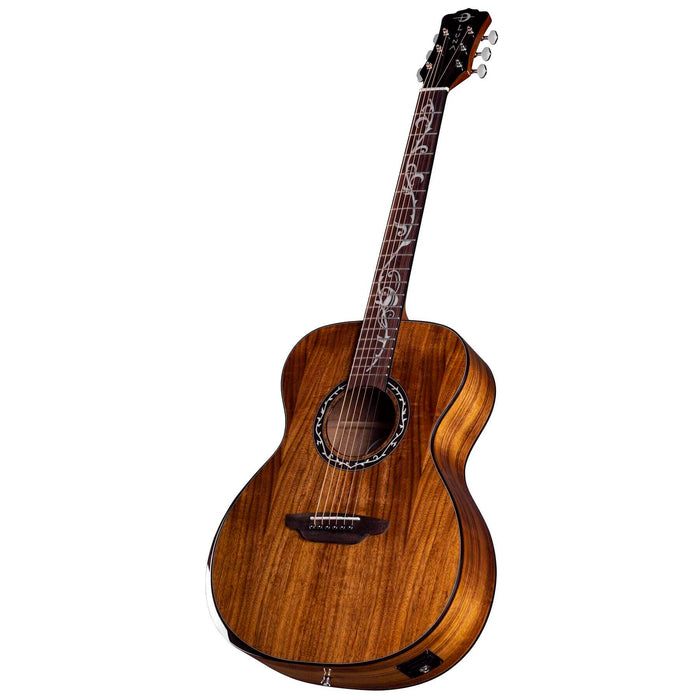 Luna Vineyard koa bevel folk acoustic/electric