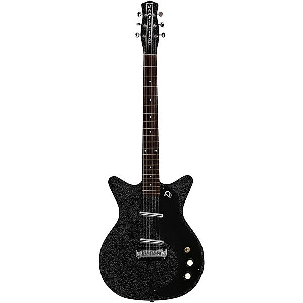 Danelectro Blackout '59 Electric Guitar - Black Metalflake