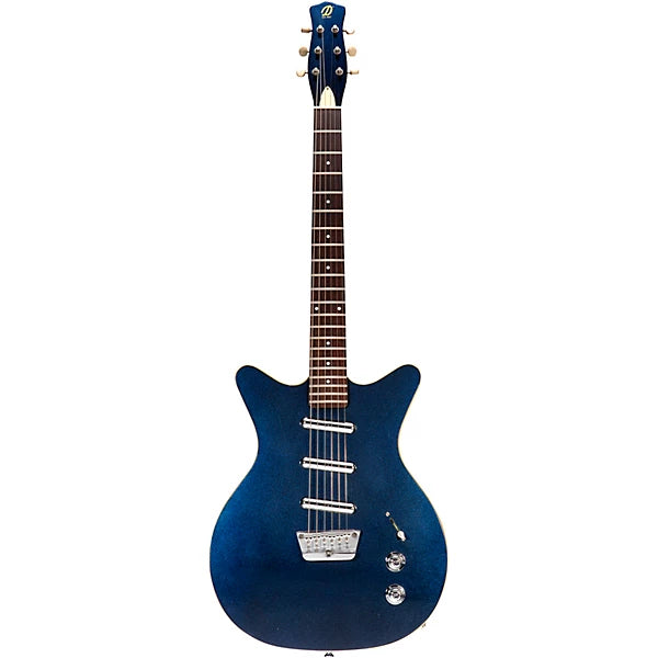 Danelectro '59 Triple Divine Electric Guitar - Blue Metallic