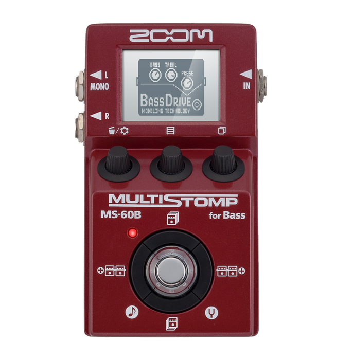 Zoom MS-60B MultiStomp Bass Pedal