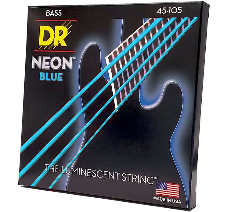 DR NEON BLUE NBB-45 Bass Strings