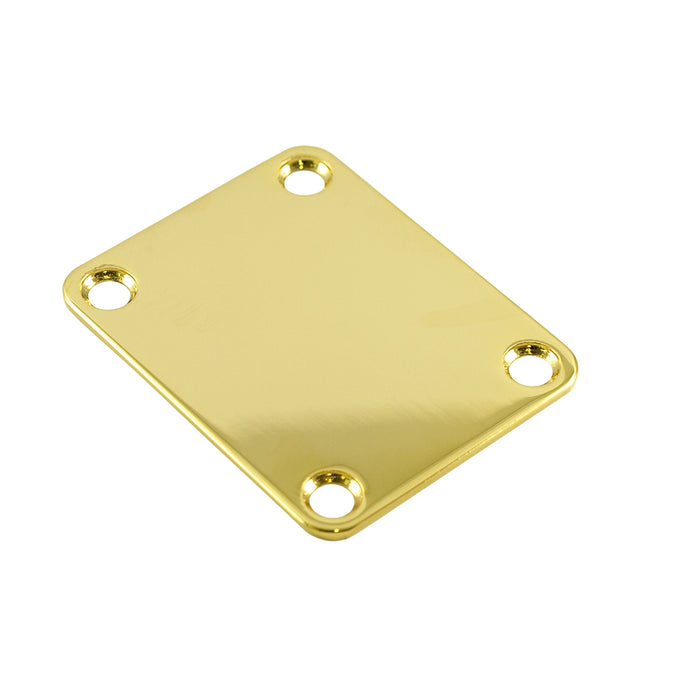 4 Hole Neckplate Gold